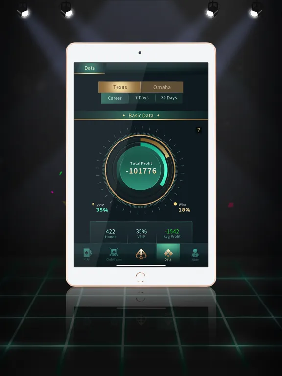 تصاویر AA Poker Tournament iPad 