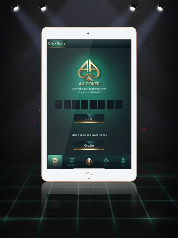 تصاویر AA Poker Tournament iPad 