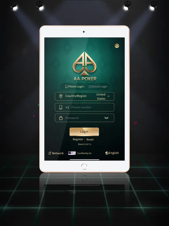 تصاویر AA Poker Tournament iPad 