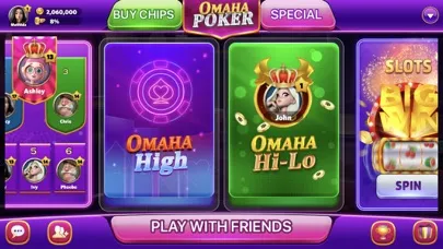 Captures d'écran de Omaha Poker™- Unlimited Play