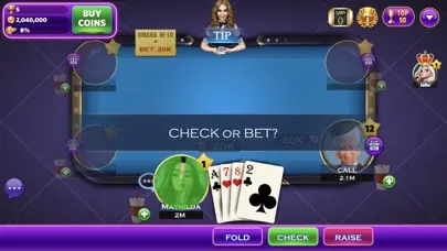 Captures d'écran de Omaha Poker™- Unlimited Play