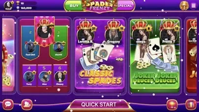 Spades Frenzy: Unlimited Play Screenshots