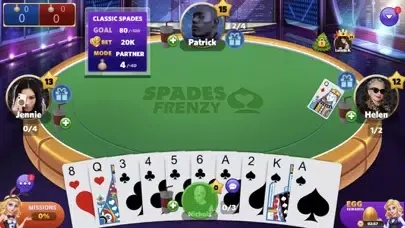 Spades Frenzy: Unlimited Play Screenshots