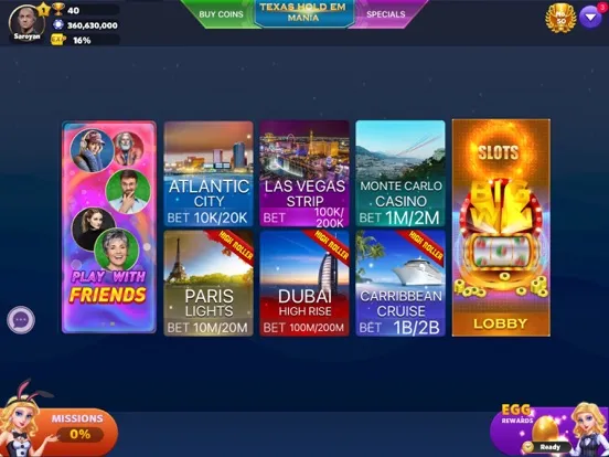 Capturas de pantalla de Texas Holdem Mania®-No Rake! iPad 