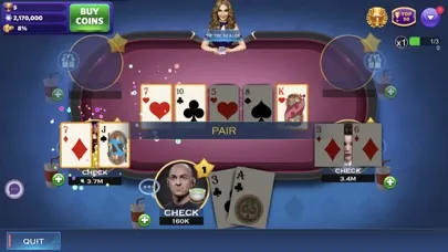 Capturas de pantalla de Texas Holdem Mania®-No Rake!