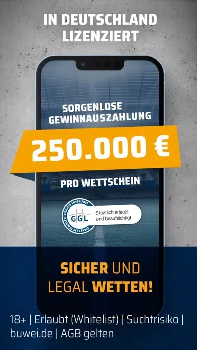 Bet3000 Sportwetten Ekran Görüntüleri