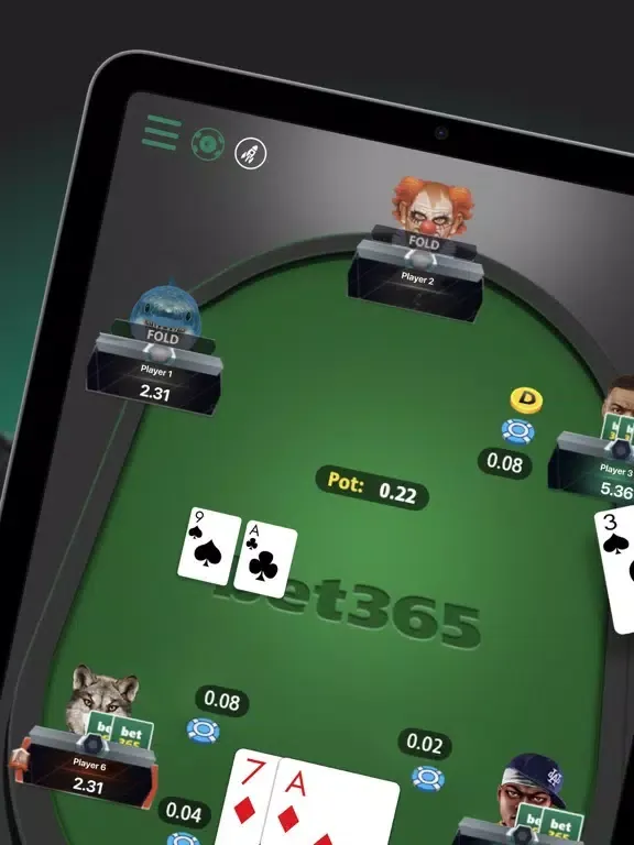 bet365 Poker Texas Holdem iPad  スクリーンショット