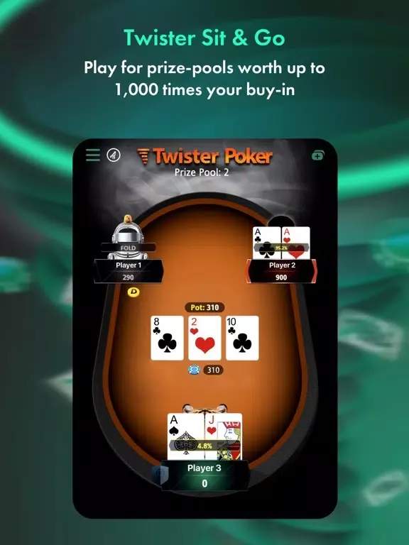 bet365 Poker Texas Holdem iPad  スクリーンショット