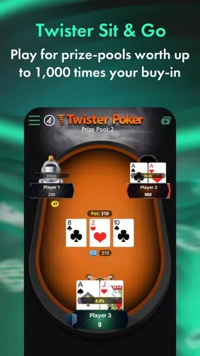 bet365 Poker Texas Holdem スクリーンショット