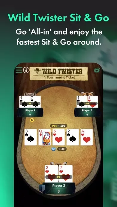 bet365 Poker Texas Holdem スクリーンショット