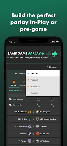 bet365 Sportsbook Screenshots