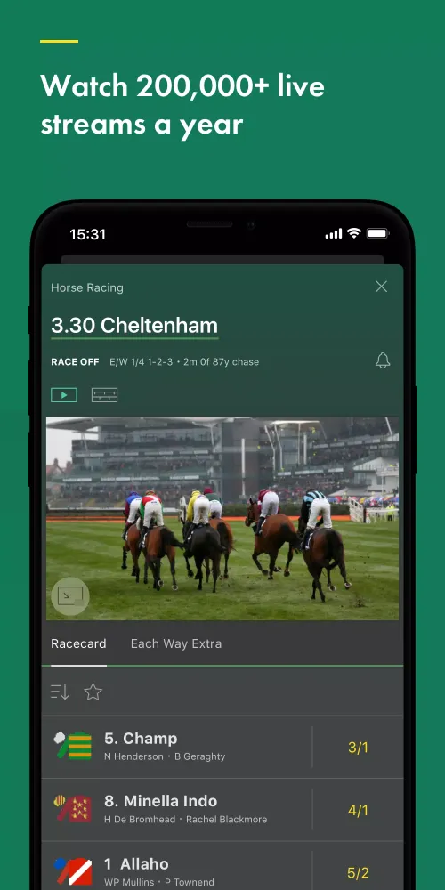 Capturas de pantalla de bet365