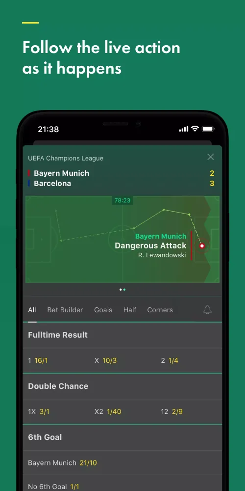 Capturas de pantalla de bet365