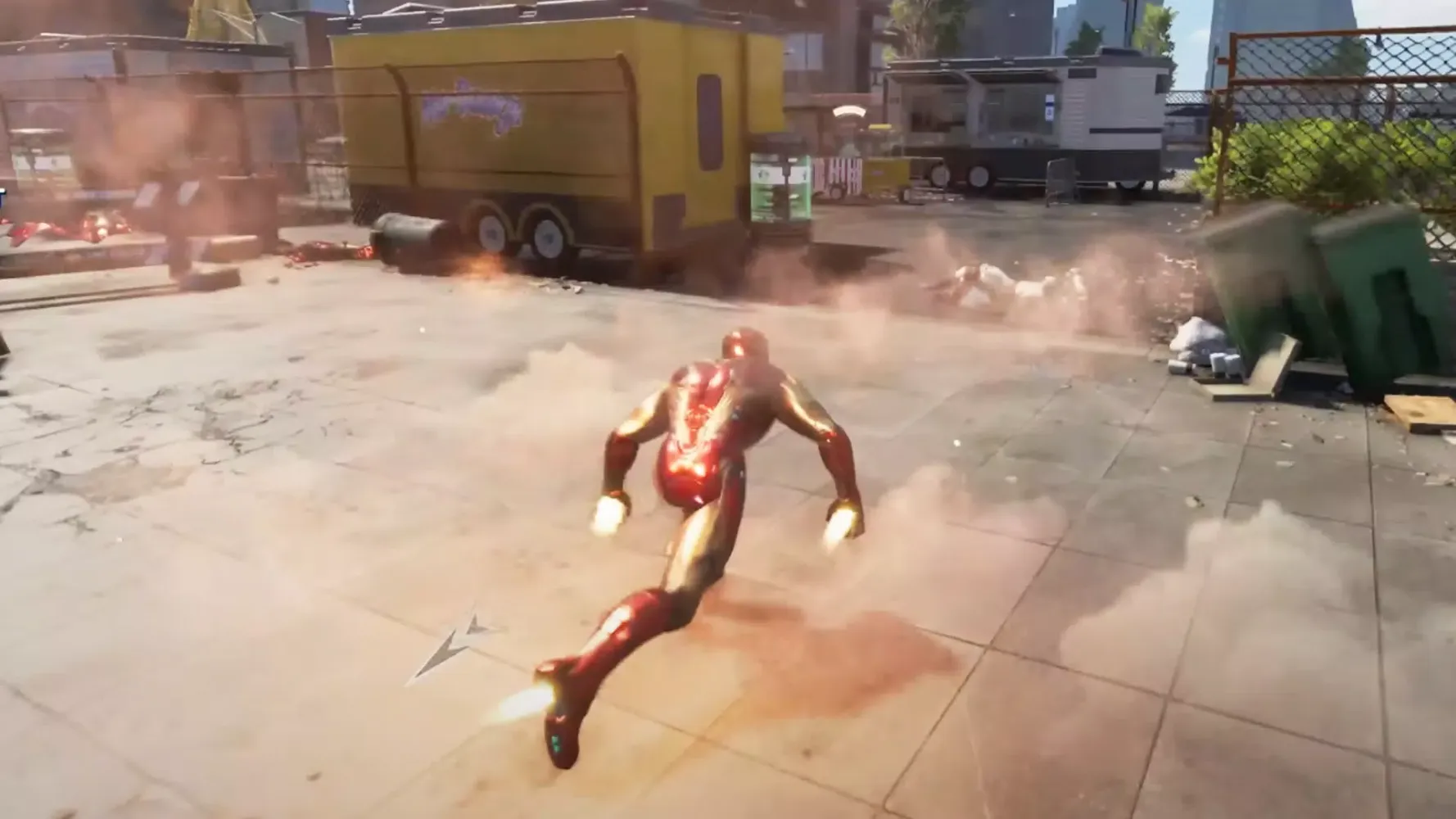 Capturas de tela do Flying SuperHero FIghting Game