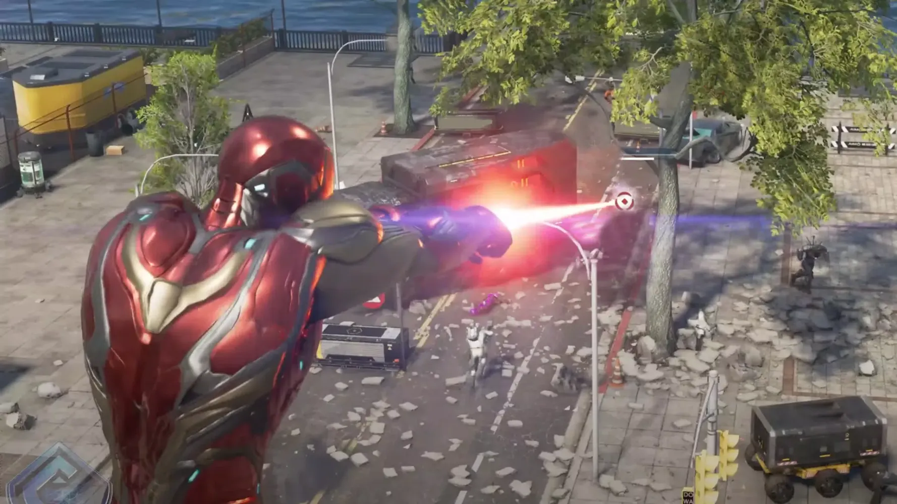 Capturas de tela do Flying SuperHero FIghting Game