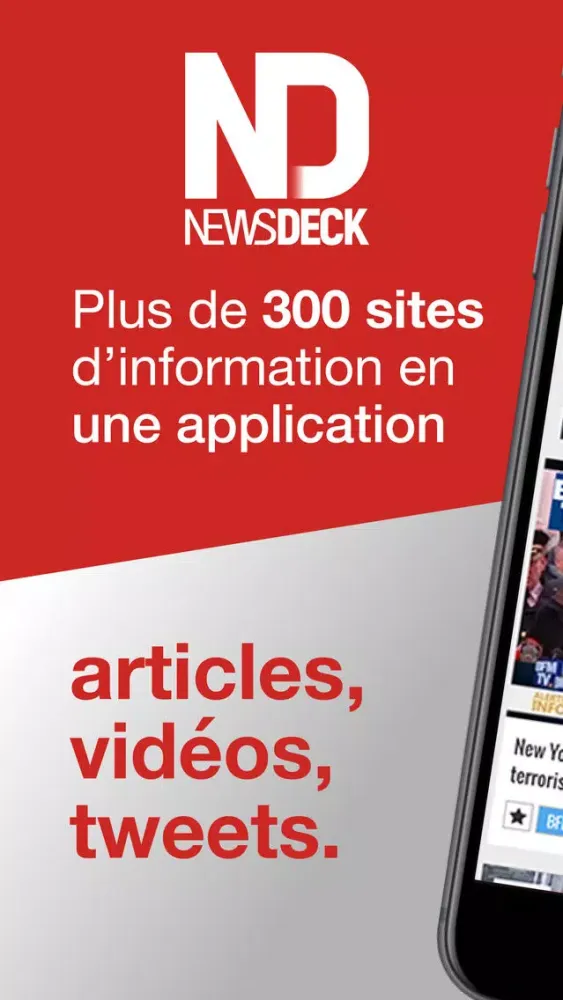 Newsdeck: Actu, News en direct スクリーンショット