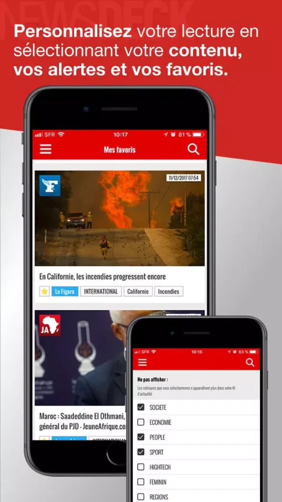 Newsdeck: Actu, News en direct スクリーンショット