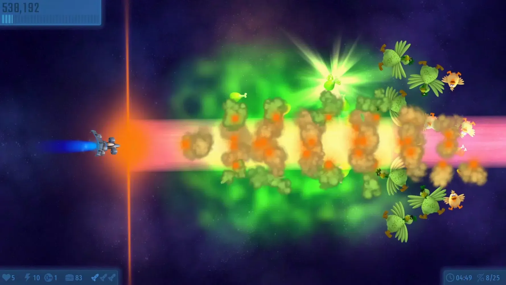Chicken Invaders Universe應用截圖