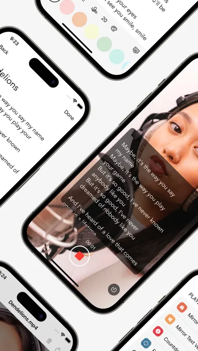 Prompter - Teleprompter Prompt سکرین شاٹس