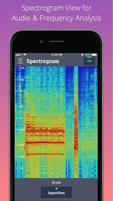 Captures d'écran de AUDIIO - RTA Analyzer