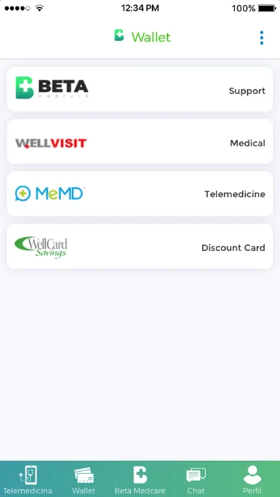 Zrzuty ekranu Beta Medcare