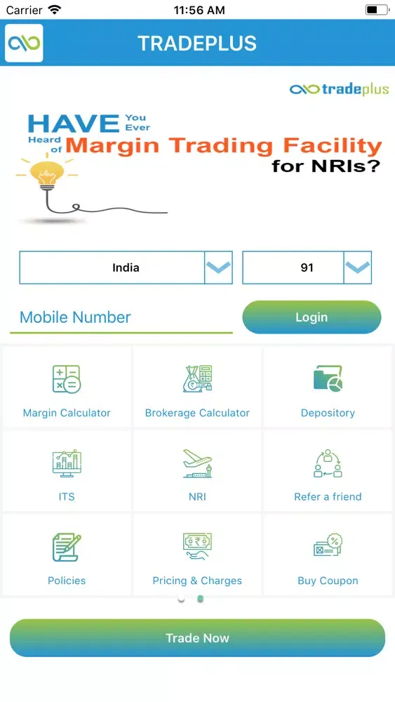 Captures d'écran de Tradeplus Mobile