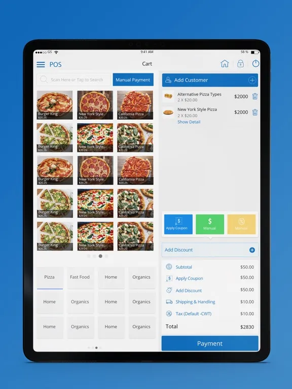 HieCOR  Point of Sale - POS iPad  سکرین شاٹس