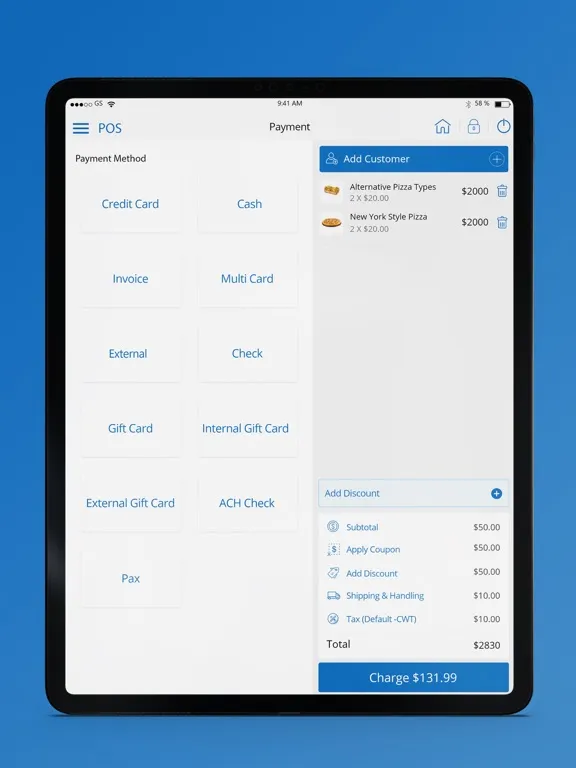 HieCOR  Point of Sale - POS iPad  سکرین شاٹس