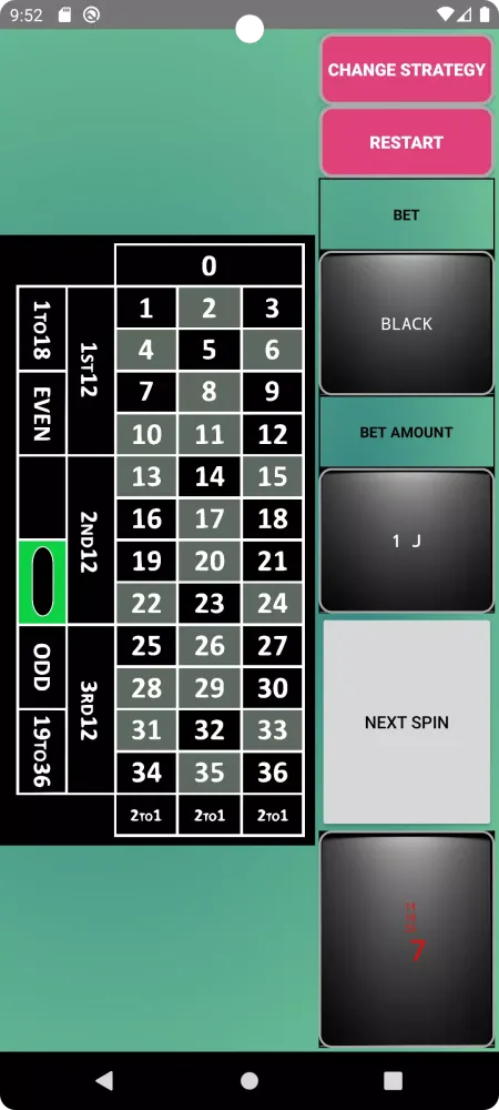 Roulette AI Advisor Screenshots