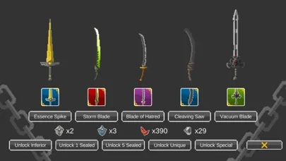 Ego Sword: Idle Sword Clicker سکرین شاٹس