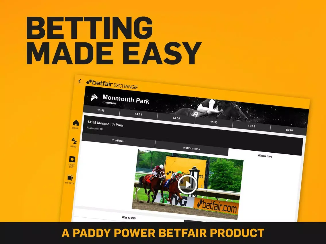 Betfair Exchange NJ – Trusted, legal horse racing wagering iPad  سکرین شاٹس