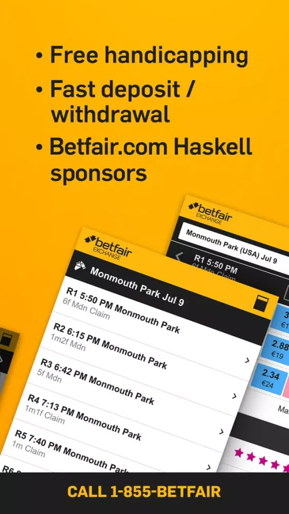 Betfair Exchange NJ – Trusted, legal horse racing wagering سکرین شاٹس
