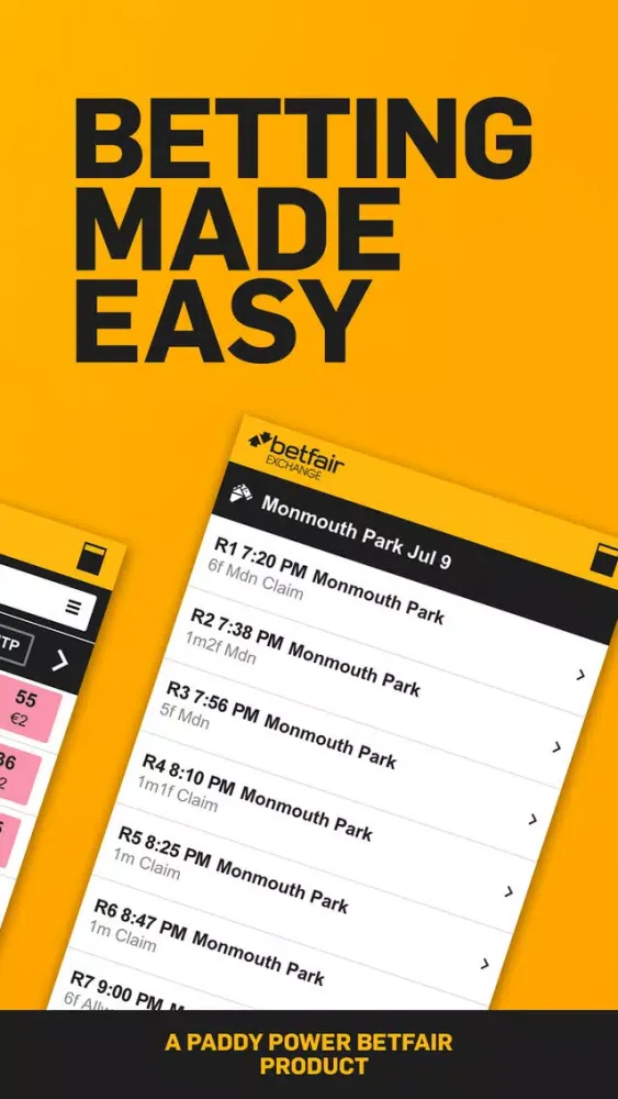 Betfair Exchange NJ – Trusted, legal horse racing wagering سکرین شاٹس