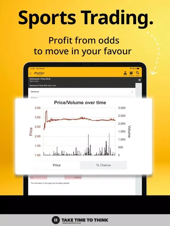Screenshot di Betfair™ Exchange Betting Odds iPad 