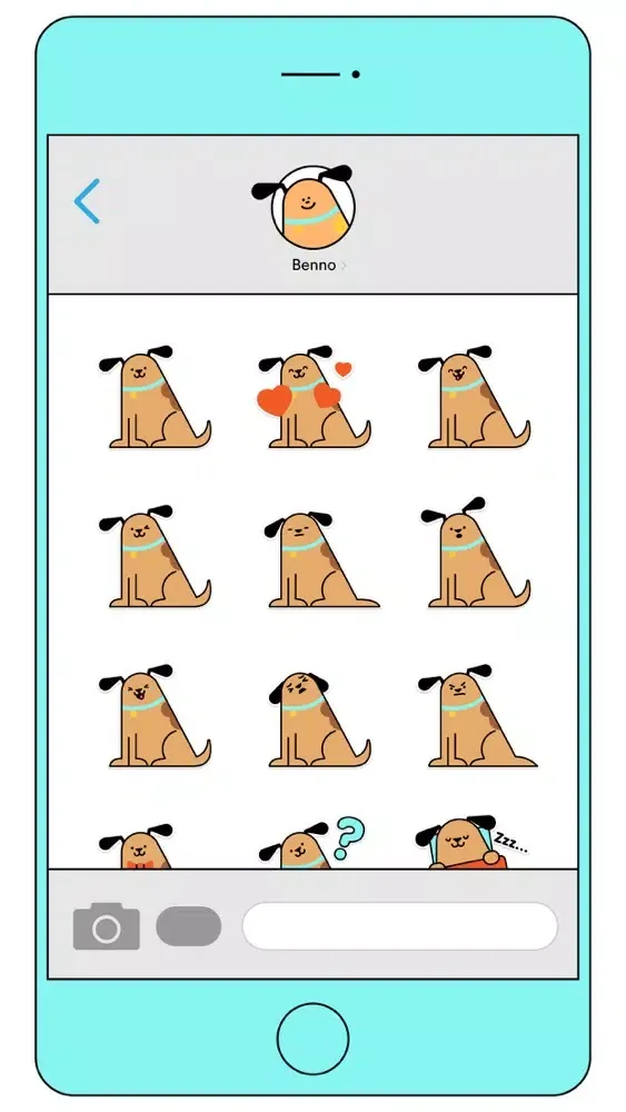 Good Dog Sticker Pack 스크린샷