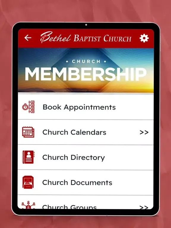 Captures d'écran de Bethel Baptist of Hartselle iPad 