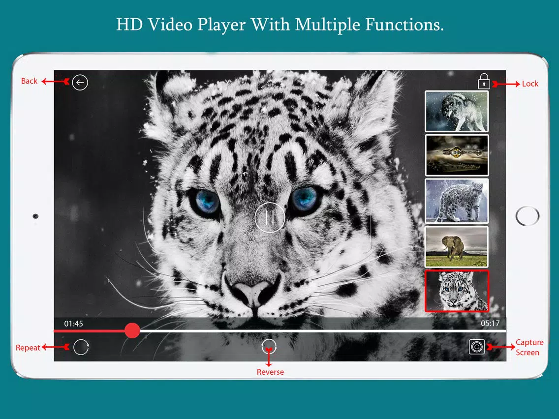 تصاویر NX Player iPad 