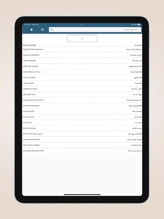 Captures d'écran de Beth Gazo Portal iPad 