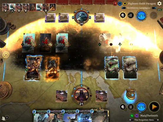 Zrzuty ekranu The Elder Scrolls: Legends CCG iPad 