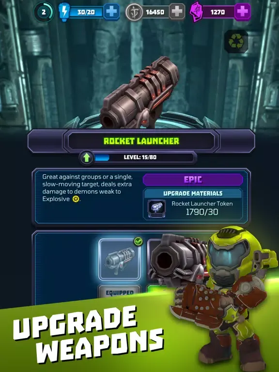 Screenshot di Mighty DOOM iPad 