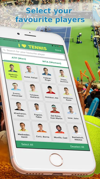 Sports News Tennis edition Screenshots