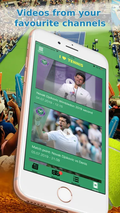 Sports News Tennis edition Screenshots