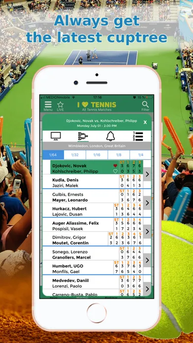 Sports News Tennis edition Screenshots