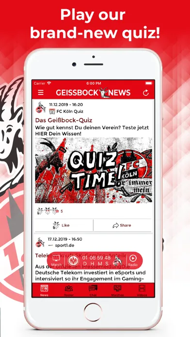 Tangkapan skrin Geissbock News