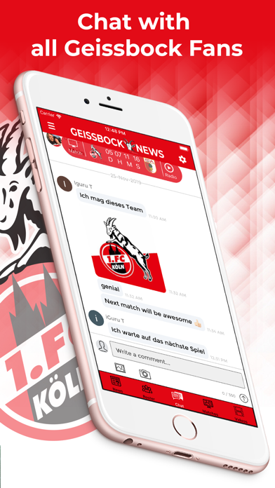 Ảnh chụp màn hình của Geissbock News