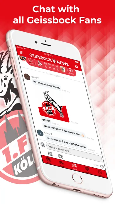 Tangkapan skrin Geissbock News