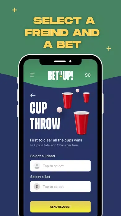 Capturas de tela do Bet It Up