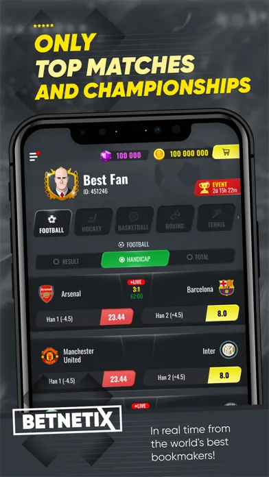 Скриншоты BetNetix - Betting Tips & Odds