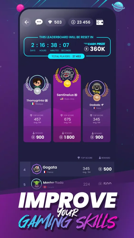 Octo Gaming Screenshots