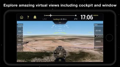 Capturas de tela do FlightPath3D Business Aviation